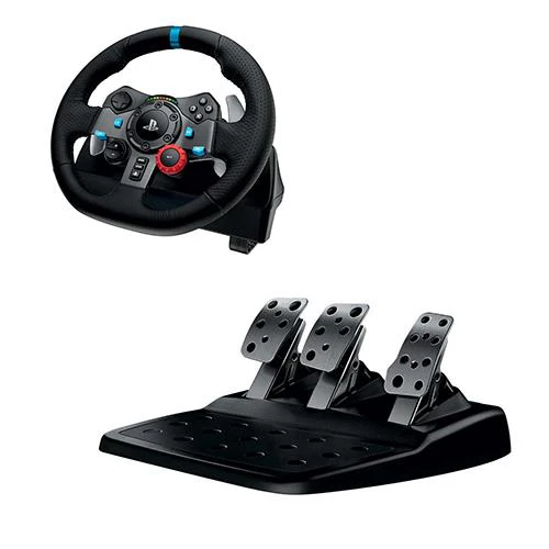 Volante Logitech G29 Driving Force PS5/PS4/PS3/PC + Pedais